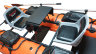 Катамаран двухместный Ондатра S 390 оранжевый